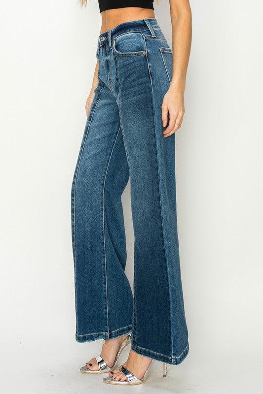 Artemis Vintage HIGH RISE RELAXED FLARE JEANS - Ash Boutique