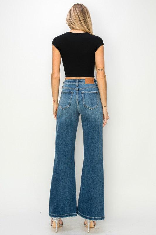 Artemis Vintage HIGH RISE RELAXED FLARE JEANS - Ash Boutique