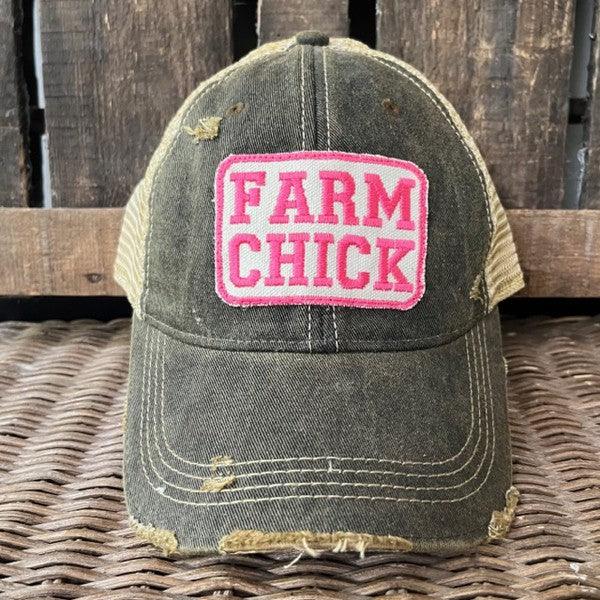 Farm Chick Hat - Ash Boutique