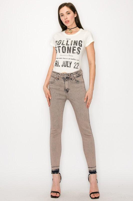 HIGH RISE STRETCH SKINNY JEANS - Ash Boutique