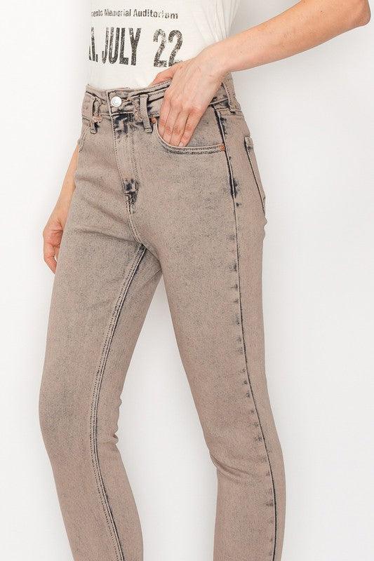 HIGH RISE STRETCH SKINNY JEANS - Ash Boutique