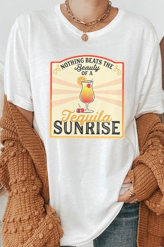 Nothing Beats The Beauty Of A Sunrise Graphic Tee - Ash Boutique