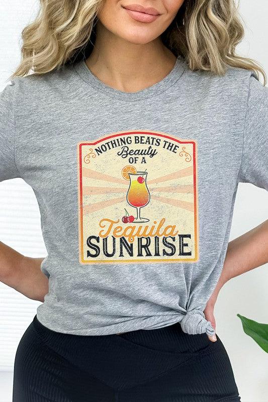 Nothing Beats The Beauty Of A Sunrise Graphic Tee - Ash Boutique