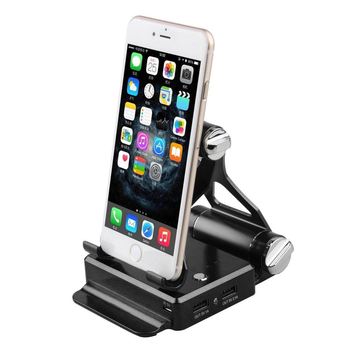 Podium Style Stand With Extended Battery Up To 200% For iPad, iPhone - Ash Boutique