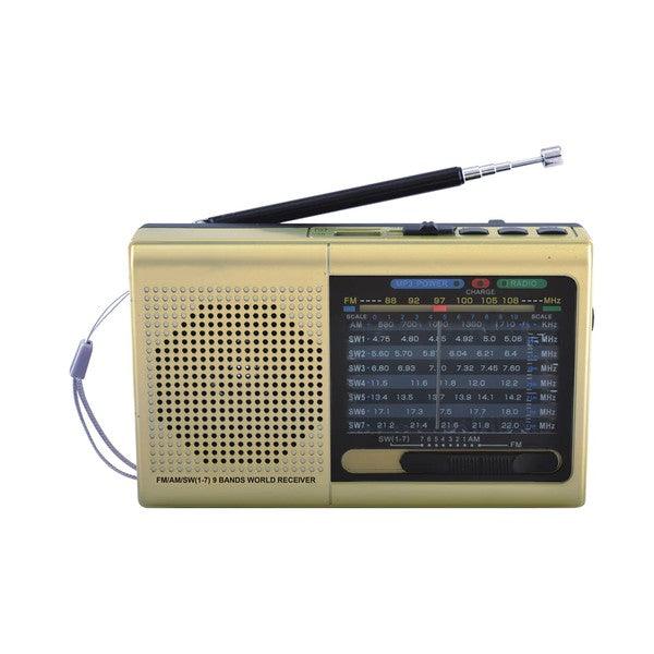 Supersonic 9 Band Radio With Bluetooth - Ash Boutique