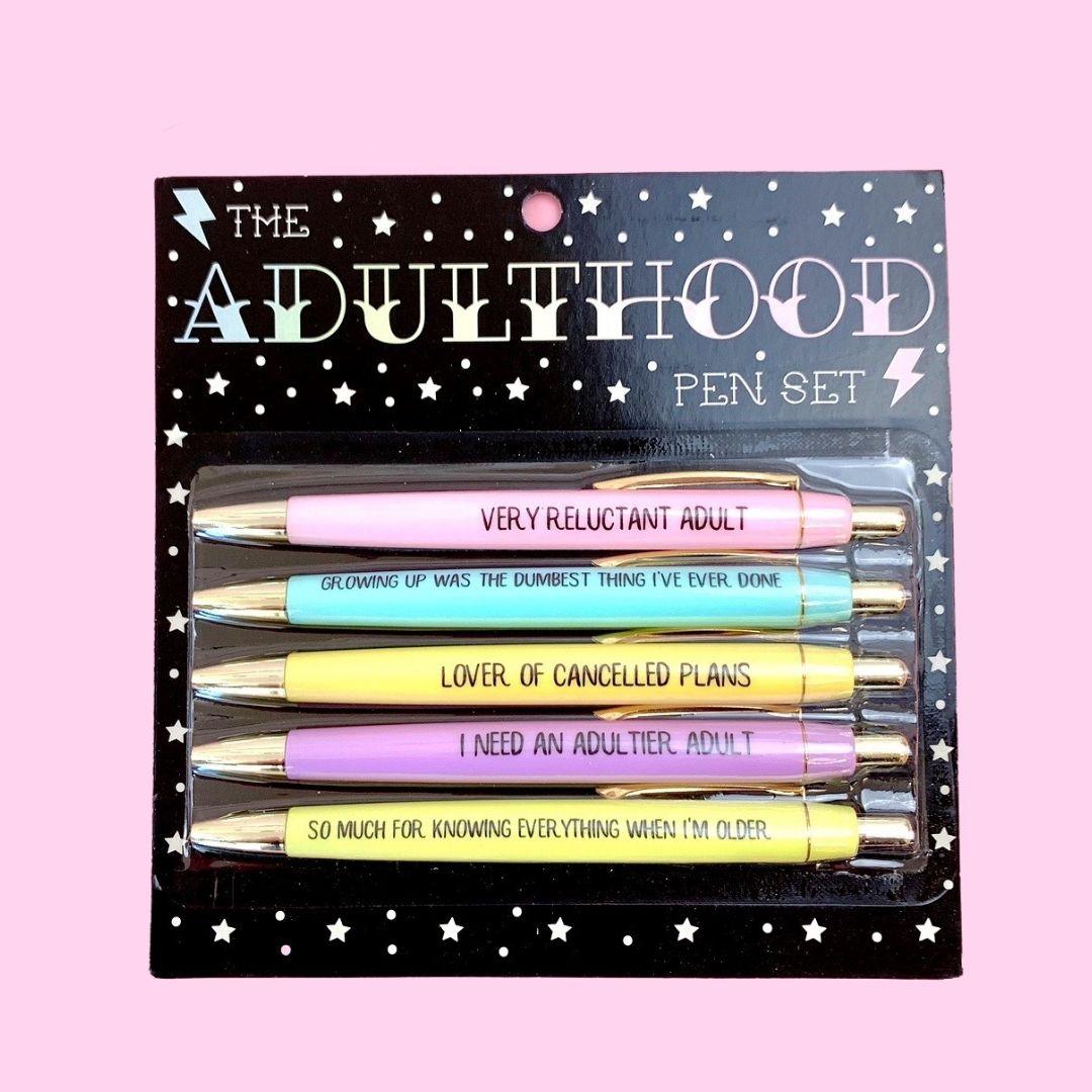 Adulthood Pen Set - Ash Boutique