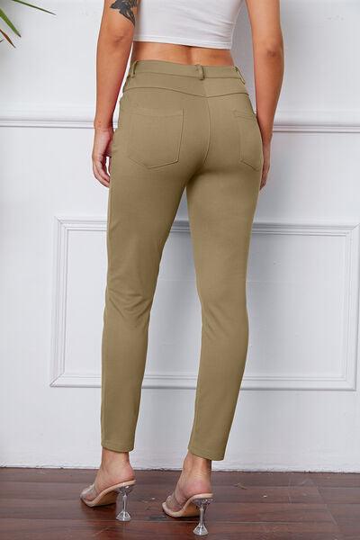 StretchyStitch Pants by Basic Bae - Ash Boutique