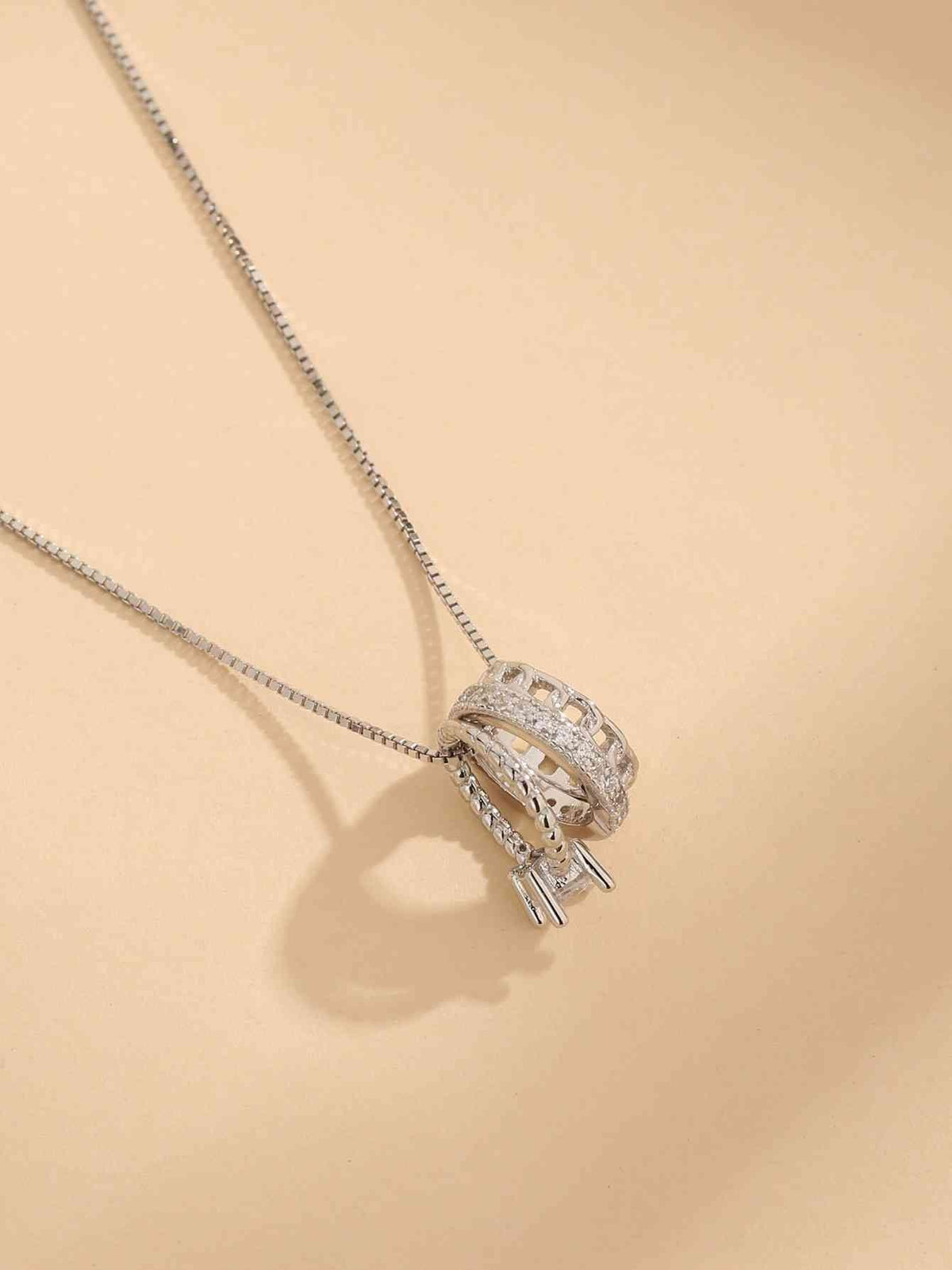 Zircon 925 Sterling Silver Necklace - Ash Boutique